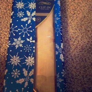 Remy Clip In Platinum Blonde Extensions 18”